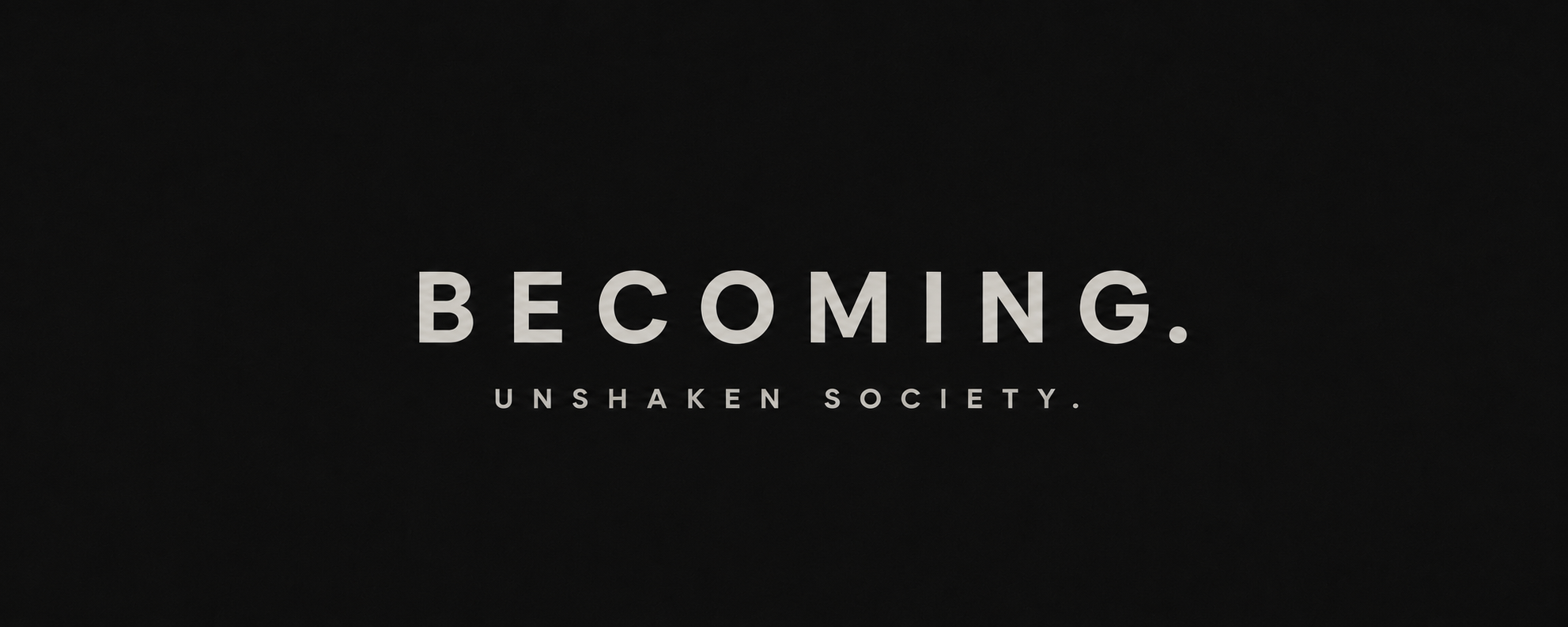 DROP 001 — BECOMING.